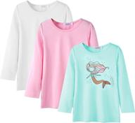 arshiner girls shirts sleeve t shirt girls' clothing ~ tops, tees & blouses logo