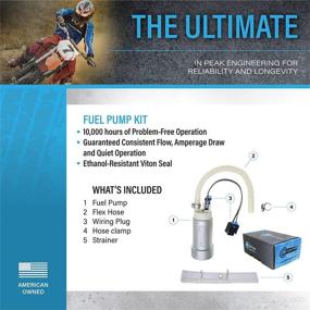 img 1 attached to 🏍️ High-Performance QFS OEM In-Tank Fuel Pump Replacement for Harley Davidson Softail Breakout, Springer, Low Rider, Street Bob, Glide, Switchback, Dyna, Fat Boy, Heritage, Night Train, Rocker, Rod, and V-Rod Motorcycles (2004-2017)