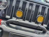 img 1 attached to Upgrade Your Off-Road Experience With Auxbeam 4Inch 90W LED Amber Fog Lights - Perfect For Trucks, Jeeps, ATV, And More! review by Mike Krzywicki