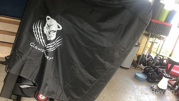 img 1 attached to Waterproof Treadmill Cover With Windproof Drawstring And Air Vents - Dustproof Exercise Machine Protective For Home Gym Indoor Outdoor Running Workout Equipment. review by Joshua Sharma