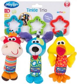 img 3 attached to Encourage Creativity And Learning With Playgro 0181059 Tinkle Trio For Baby And Toddler - STEM/STEAM Education For A Bright Future