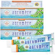 🦷 auromere licorice toothpaste - 16 pack of 4 logo