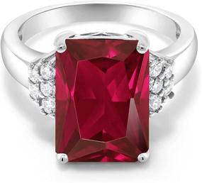 img 4 attached to Gem Stone King Engagement Available Women's Jewelry at Wedding & Engagement