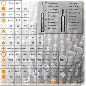 img 2 attached to 🛠️ ZLX&amp;LU Precision Screwdriver Set for Computer and Laptop Repairs, 120 Mini Screwdriver Bits, Ideal for Cleaning &amp; Repairing iPhone, PS4, Electronics, PC Accessories