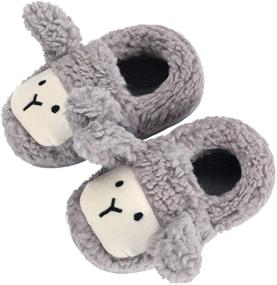 img 2 attached to ESTAMICO Toddler Slippers: Outdoor and Household Boys' Shoes via Slippers+