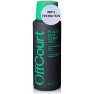 stay fresh and confident all day with offcourt natural body spray for men- aluminum-free with prebiotics, bold coconut water and sandalwood scent, 3.4 ounce (pack of 1) logo