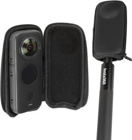 img 3 attached to Durable Hard Shell Carrying Case for Insta360 ONE X/X2 - Ultimate Protection for Your Action Camera and Accessories