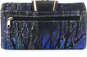 img 1 attached to Justin West Camouflage Rhinestone Crossbody Women's Handbags & Wallets - Crossbody Bags