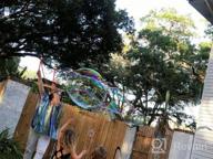 картинка 1 прикреплена к отзыву 4 Giant Bubble Wands & Bubble Mix For Making 2 Gallons Of Big Bubble Solution Kids' Giant Bubbles Maker For Gigantic Bubbles от Scott Schram