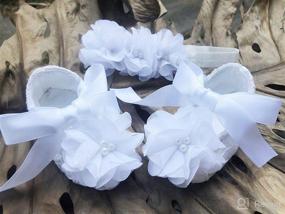 img 3 attached to Bow Dream Christening Headband Reinstones Apparel & Accessories Baby Boys best: Clothing