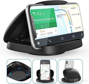 img 4 attached to Rotatable Dashboard Horizontal Compatible Smartphones Car Electronics & Accessories good in Car Electronics Accessories