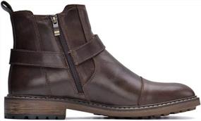 img 2 attached to Men'S Arkbird Chelsea Ankle Boots: Genuine Leather Oxford Shoes For Casual And Formal Dressing
