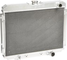 img 3 attached to 🏎️ High Performance DNA Motoring Tri Core Aluminum Racing Radiator for Mustang/Cougar XR7, Fairlane/Ranchero - 3-Row, 24" x 16.25" x 2.25