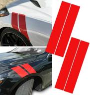 stripes universal compatible sticker stripe（red） логотип