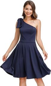 img 1 attached to Aline Dress Women Solid Wedding Women's Clothing ~ Dresses