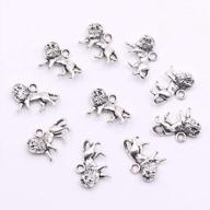 30pcs tibetan silver metal animal lion charms for jewelry making bracelets diy crafts logo