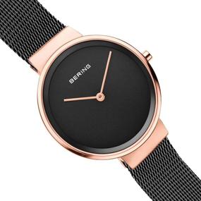 img 1 attached to ⌚ Stylish and Reliable BERING Unisex Analogue Quartz Watch with Stainless Steel Strap