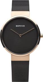 img 4 attached to ⌚ Stylish and Reliable BERING Unisex Analogue Quartz Watch with Stainless Steel Strap