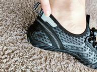 img 1 attached to UBFEN Mens & Womens Water Shoes: Quick-Dry For Boating, Fishing, Diving, Surfing And More! review by Allen Tchida