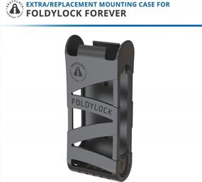 img 3 attached to FoldyLock Forever Bike Lock Mounting Case - Portable And Lightweight Bracket For Secure Storage And Easy Access Of FoldyLock Forever Folding Bike Lock - Ideal Bicycle Attachment Accessory