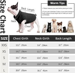 img 3 attached to Cozy and Stylish FUAMEY Dog Fleece Vest: Warm and Stretchy Sweater Pullover with Leash Hole, Perfect Dog Winter Jacket for Small Medium Dogs - Black XXS