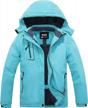 stay warm and dry on the slopes with skieer women's waterproof ski jacket 3 logo