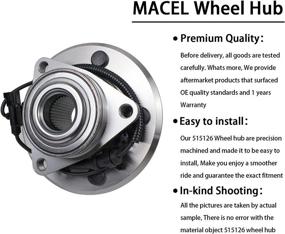 img 2 attached to MACEL Bearing Assembly Compatible 2009 2010