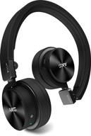 🎧 akg y45bt black wireless bluetooth headphone with nfc, on-ear design and by-pass cable, black логотип