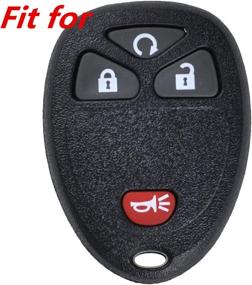 img 1 attached to 🔑 KAWIHEN Silicone Protector Cover for Buick Cadillac Chevy GMC Key Fob