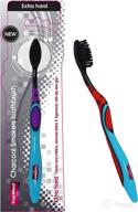 🚬 enhance oral health with topmed smokers charcoal toothbrush extra логотип