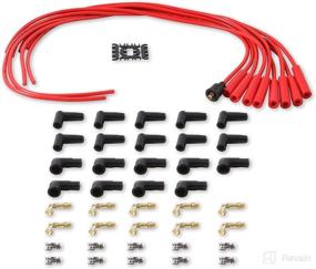 img 3 attached to 🔥 ACCEL ACC 4040R 8mm Super Stock Copper Universal Wire Set - Red: Deliver Optimal Performance!