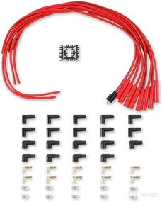 img 4 attached to 🔥 ACCEL ACC 4040R 8mm Super Stock Copper Universal Wire Set - Red: Deliver Optimal Performance!