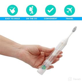 img 2 attached to Convenient Portable Backpacking Toothbrush 🎒 Toothpaste: Hassle-free Oral Care on the Go!