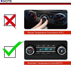 img 3 attached to 🔥 A-Premium HVAC A/C Blower Motor Resistor Replacement for Jeep Grand Cherokee 1999-2004 ATC: Efficient Temperature Control Solution