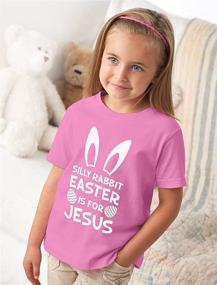 img 1 attached to Tstars Rabbit Toddler T Shirt California Boys' Clothing - Tops, Tees & Shirts