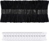 get crafting with peirich 36 black stranded cross stitch floss: perfect for diy bracelets and embroidery projects logo