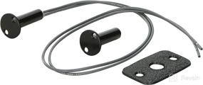 img 1 attached to 🚪 Black Magnetic Round Door Switch 3/8 Open - Kwikee 905327000