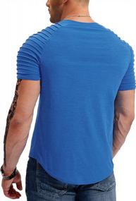img 2 attached to Мужские футболки Pinkbomb Muscle: модная спортивная футболка для тренировок и спортзала - Slim Fit!