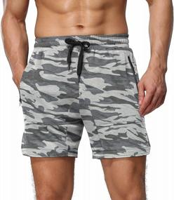 img 3 attached to Stay Cool And Stylish With Aimeilgot'S Men'S Summer Shorts With Pockets