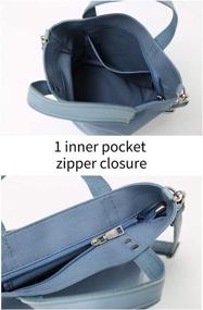 img 1 attached to Jeelow Handbag Shoulder Crossbody Pockets Women's Handbags & Wallets : Totes