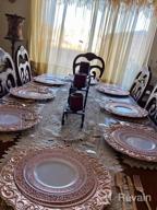 img 1 attached to 180Pcs Gold Glitter Plates, Silverware & Cups Set - Perfect For Parties And Weddings! review by Jordan Serba