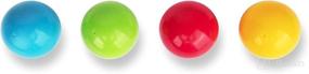 img 1 attached to 🔴 Playkidiz Super Durable Replacement Balls for Pound a Ball - Assorted 4 Colored 1.75" Diameter Plastic Balls for Most Pound a Ball Toys!