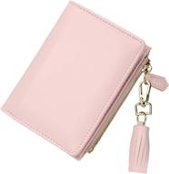 tjetrade wallets leather zipper bifold women's handbags & wallets via wallets logo