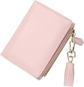 img 4 attached to TJEtrade Wallets Leather Zipper Bifold Women's Handbags & Wallets via Wallets