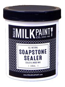 img 1 attached to 🏢 Real Milk Paint 8 oz: Ultimate Sealer for Concrete, Granite, Counter Tops, Marble, Slate, and Soapstone