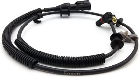 img 4 attached to Ensun 7L3Z-2C204-AA ABS Wheel Speed Sensor with Wire Harness - Front Left or Right for 4WD Models - Replaces 970-051