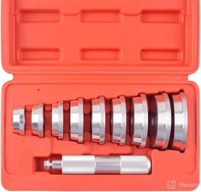 img 4 attached to 🔧 Master Universal Bearing Race and Seal Bush Driver Set for Automotive Wheel Bearings – Complete Kit with Carrying Case