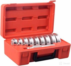 img 2 attached to 🔧 Master Universal Bearing Race and Seal Bush Driver Set for Automotive Wheel Bearings – Complete Kit with Carrying Case