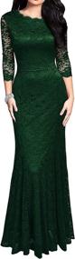 img 2 attached to REPHYLLIS Womens Vintage Bridesmaid Wedding Women's Clothing ~ Dresses