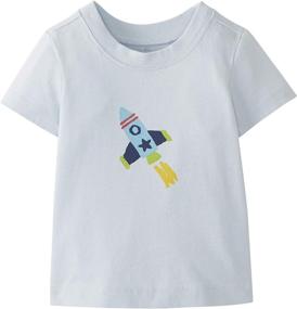 img 4 attached to Moon Back Hanna Andersson Graphic Girls' Clothing ~ Tops, Tees & Blouses